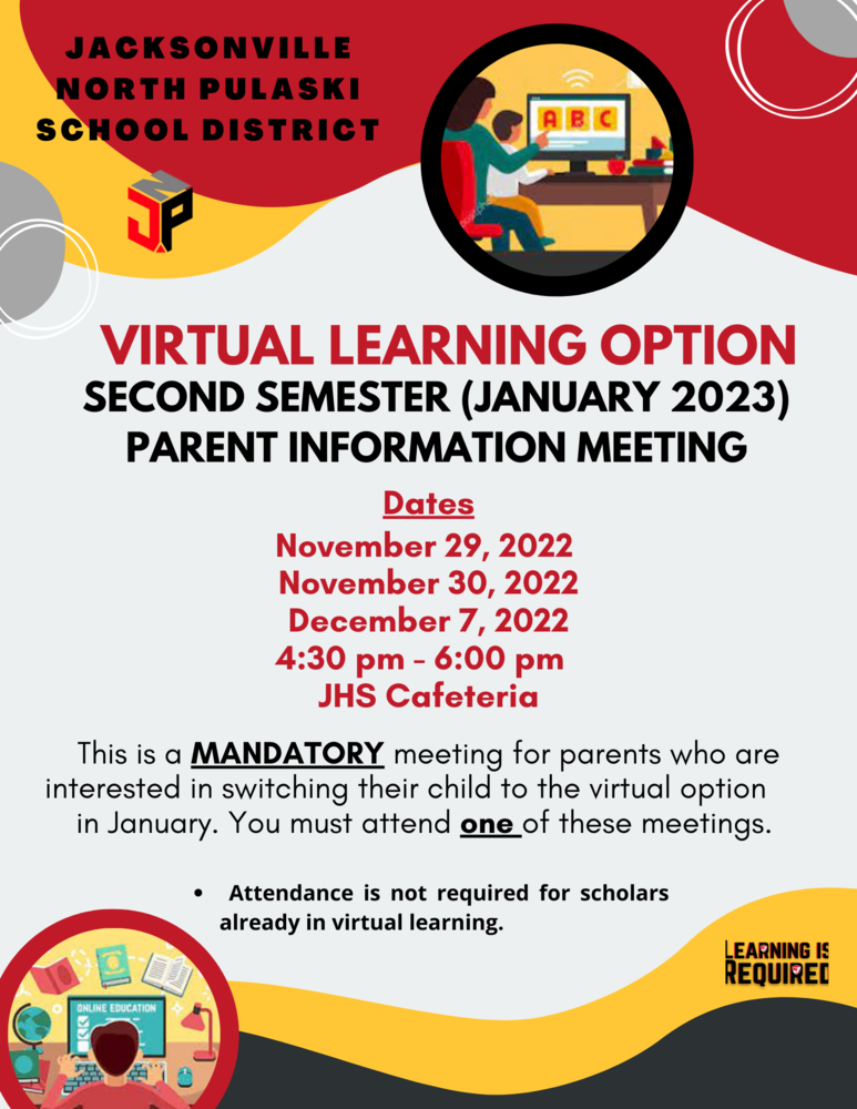 Virtual Learning Parent Information Meeting