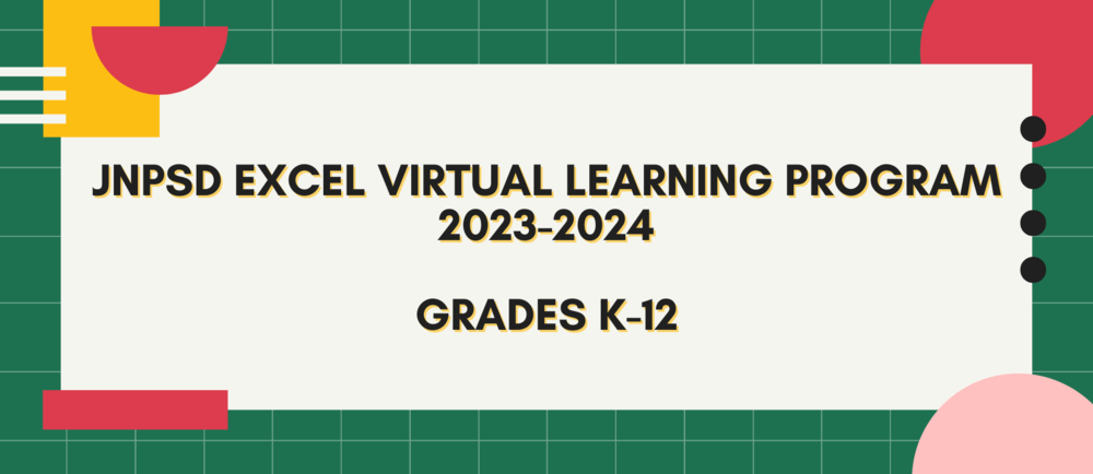jnpsd excel virtual school application 2023-24 