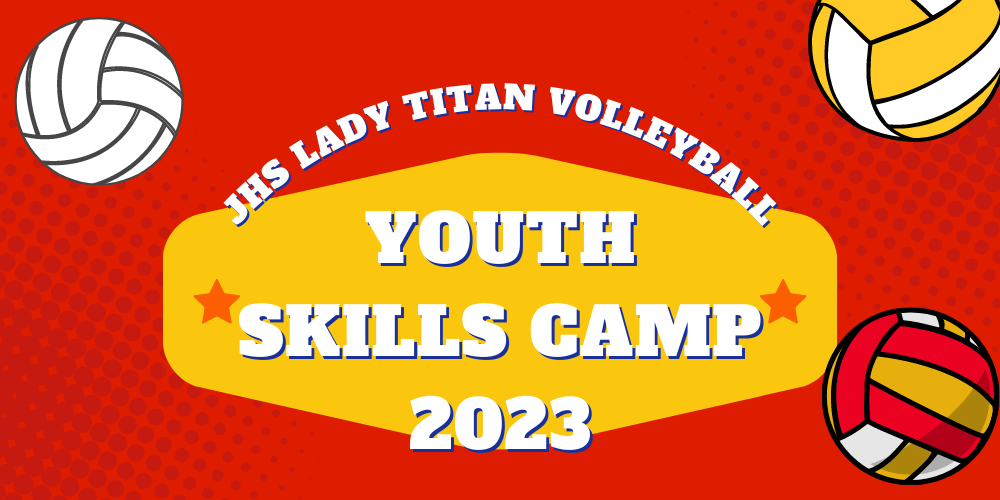 JHS Lady Titan Volleyball Youth Skills Camp 2023 Bayou Meto Elementary