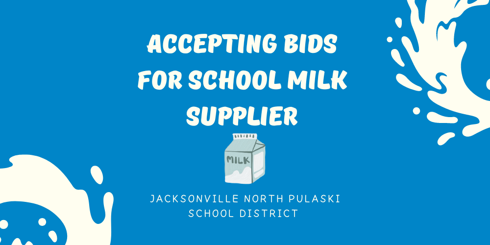 school district is accepting bids for a milk supplier