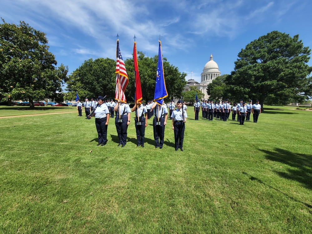 AFJROTC Arkansas Cadet Leadership Graduation | Jacksonville High School