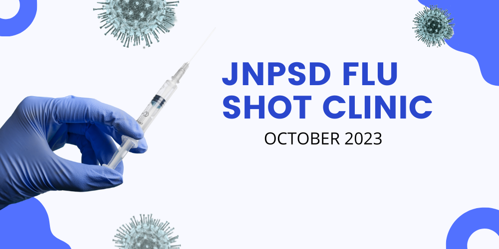 jnpsd flu shot clinic october 2023 dates 