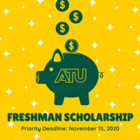 Three ATU Scholarships Available!