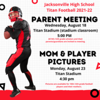Parent Meeting - JHS Titan Football